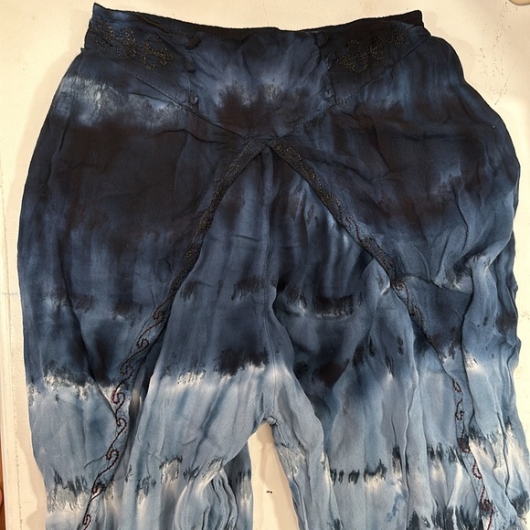Tie-dye harem style pants. - Picture 2 of 6